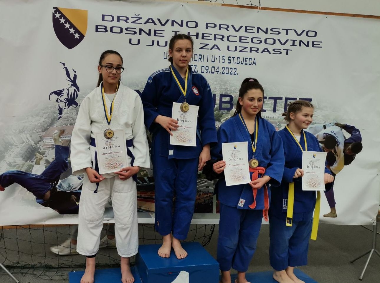 DOBOJ: Anja Petrović šampion BiH (FOTO)