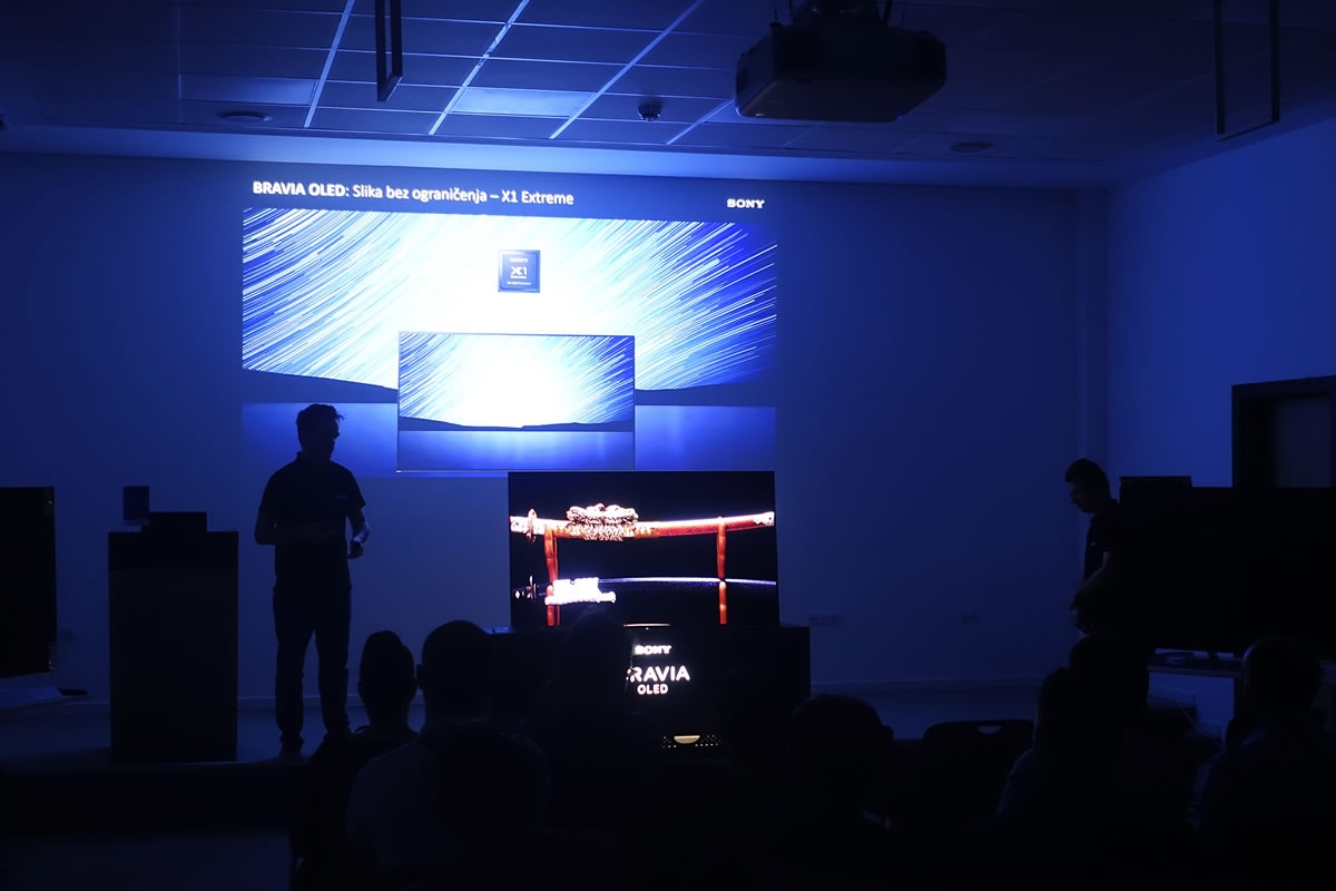 SONY PREDSTAVIO REVOLUCIONARNI BRAVIA A1 OLED 4K HDR TELEVIZOR Nova dimenzija gledanja televizije!