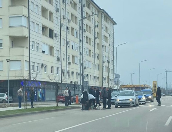 DOBOJ: Pješak zadobio lake tjelesne povrede