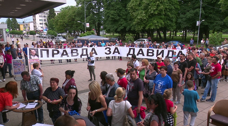 DOBOJ: Održan skup podrške “Pravda za Davida” (FOTO)