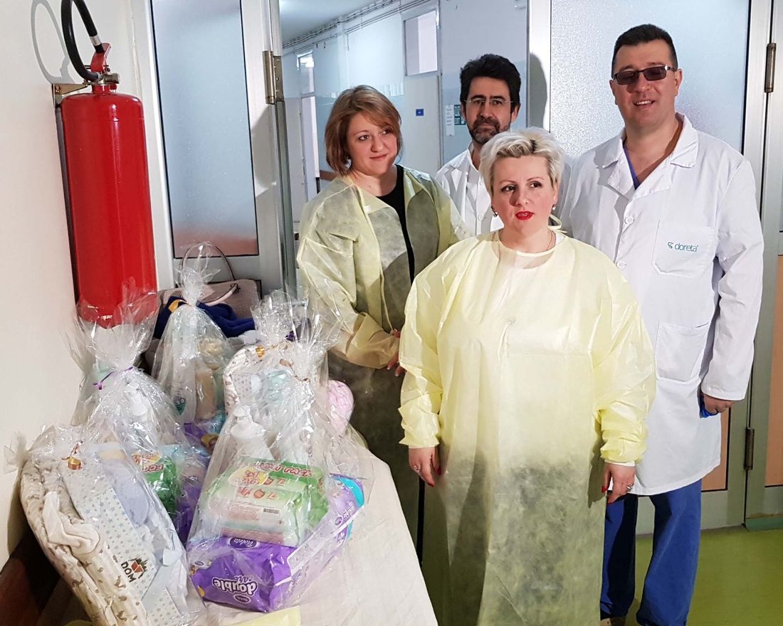 DOBOJ: Poklon paketi za tri porodilje