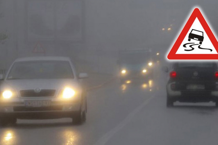 PUTEVI: Vozači oprez - magla i klizav kolovoz