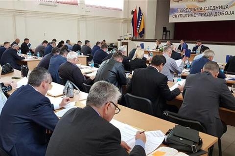 DOBOJ: Danas prva redovna sjecdnica Skupštine grada