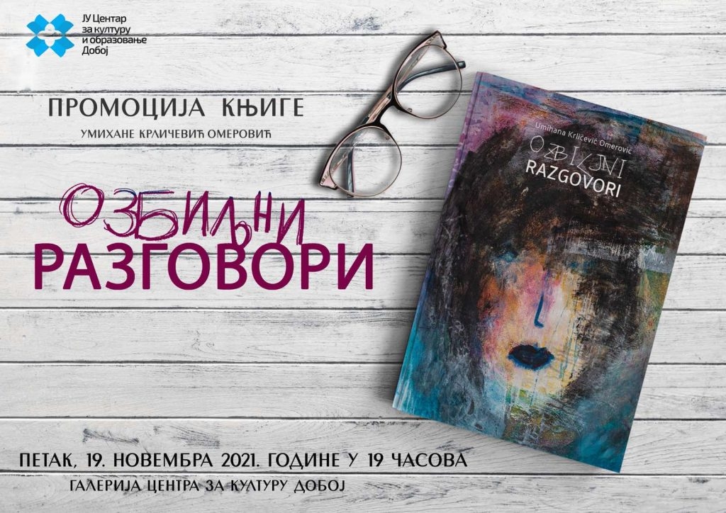DOBOJ: Danas promocija knjige „Ozbiljni razgovori”