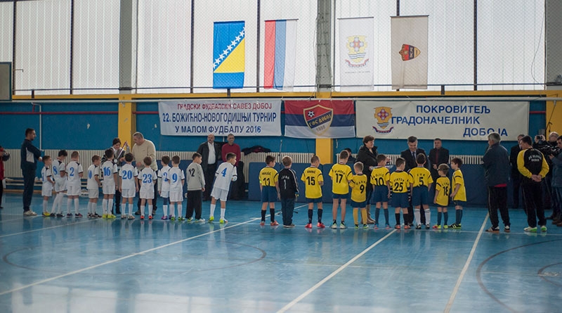 24.BOŽIĆNO NOVOGODIŠNJI TURNIR ”DOBOJ 2018”: Najmlađi otvaraju turnir