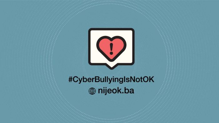 FOTO: Dobojski Info | Sajber nasilje nije OK!
