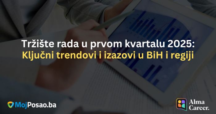FOTO: Dobojski Info | PAD BROJA OGLASA, ALI RAST PRIJAVA: Tržište rada u BiH pod pritiskom